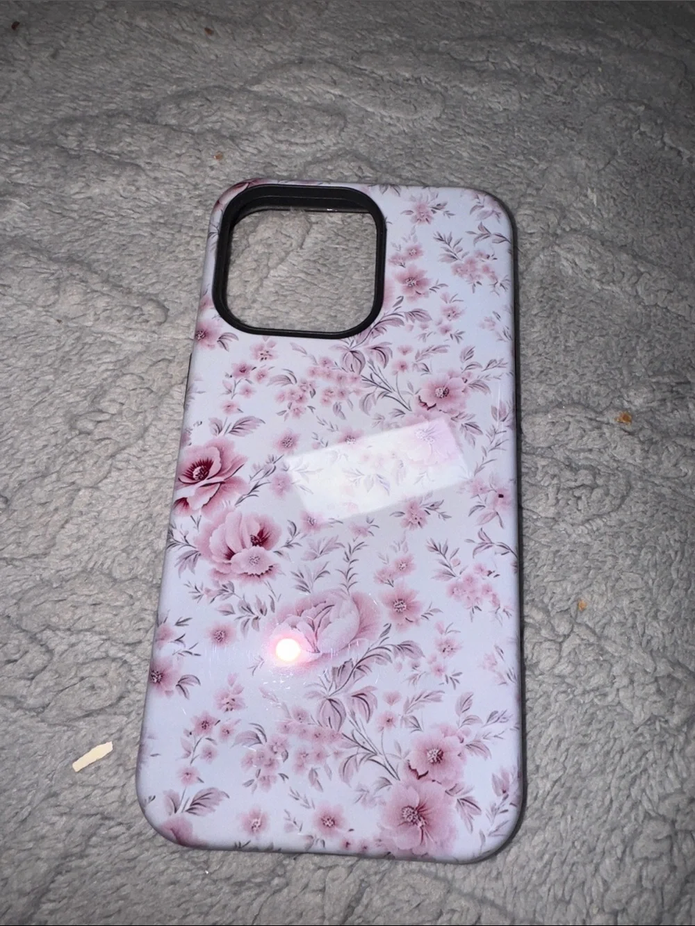 Floral Pink Protective Phone Case - Slim Fit